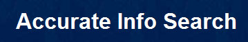 Accurate Info Search Resource - Health Plan One
